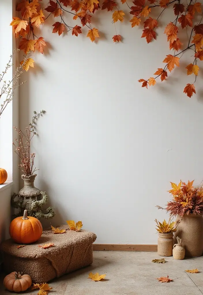 25+ Aesthetic Room Wall Ideas for a Cozy Trendy Space - 14. Seasonal Decor Swap