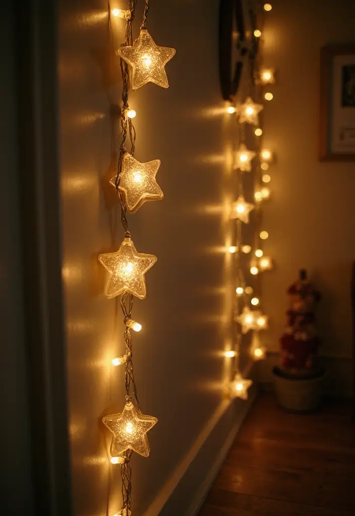 25+ Aesthetic Room Wall Ideas for a Cozy Trendy Space - 15. Whimsical Fairy Lights
