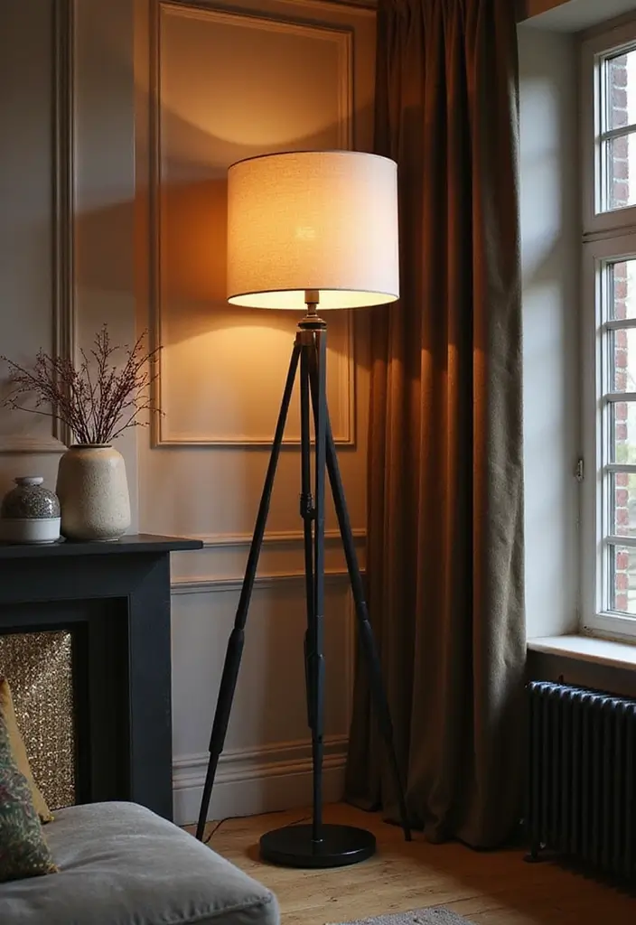 25+ Aesthetic Room Wall Ideas for a Cozy Trendy Space - 20. Statement Lighting Fixtures