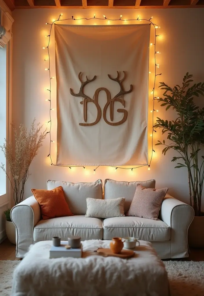 25+ Aesthetic Room Wall Ideas for a Cozy Trendy Space - 25. Personalized Name Banners