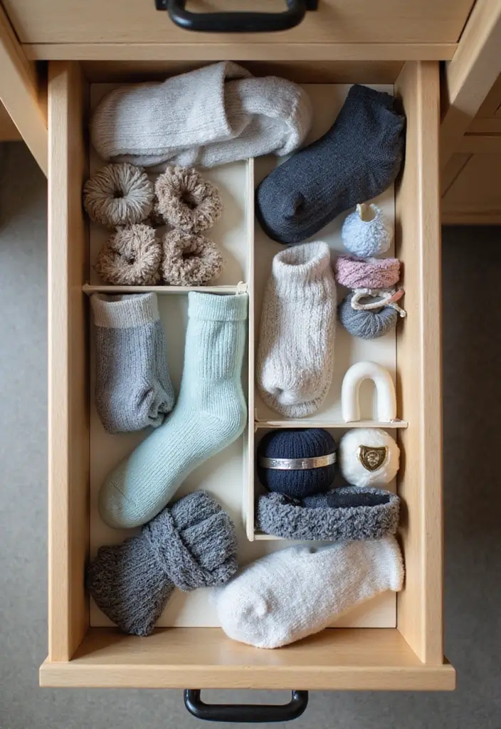 25+ Bedroom Storage Ideas for a Clutter-Free Sanctuary - 10. Drawer Dividers