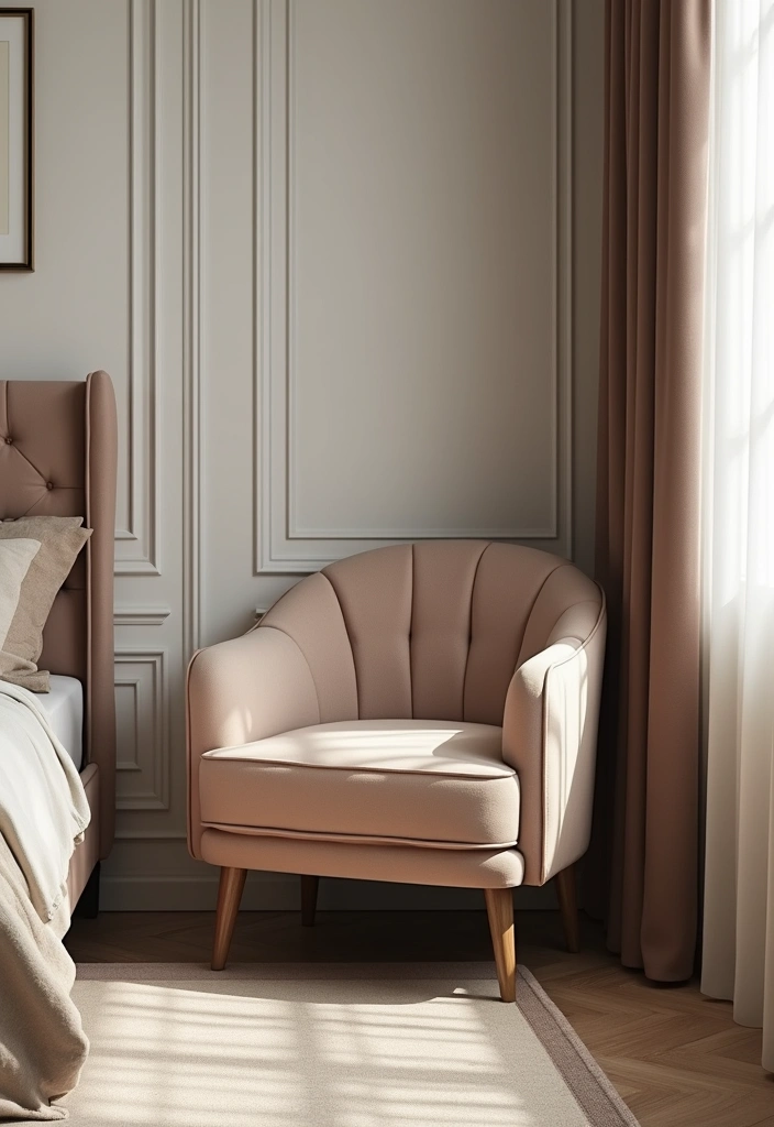 25+ Bedroom Storage Ideas for a Clutter-Free Sanctuary - 11. Slim Storage Chairs