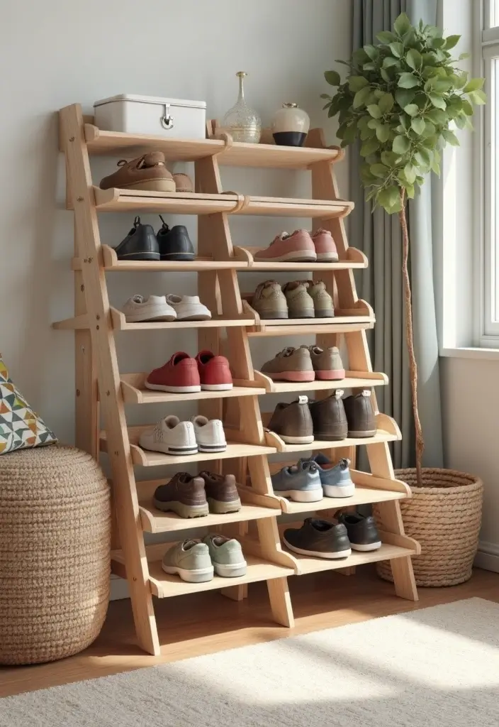 25+ Bedroom Storage Ideas for a Clutter-Free Sanctuary - 13. Shoe Storage Solutions