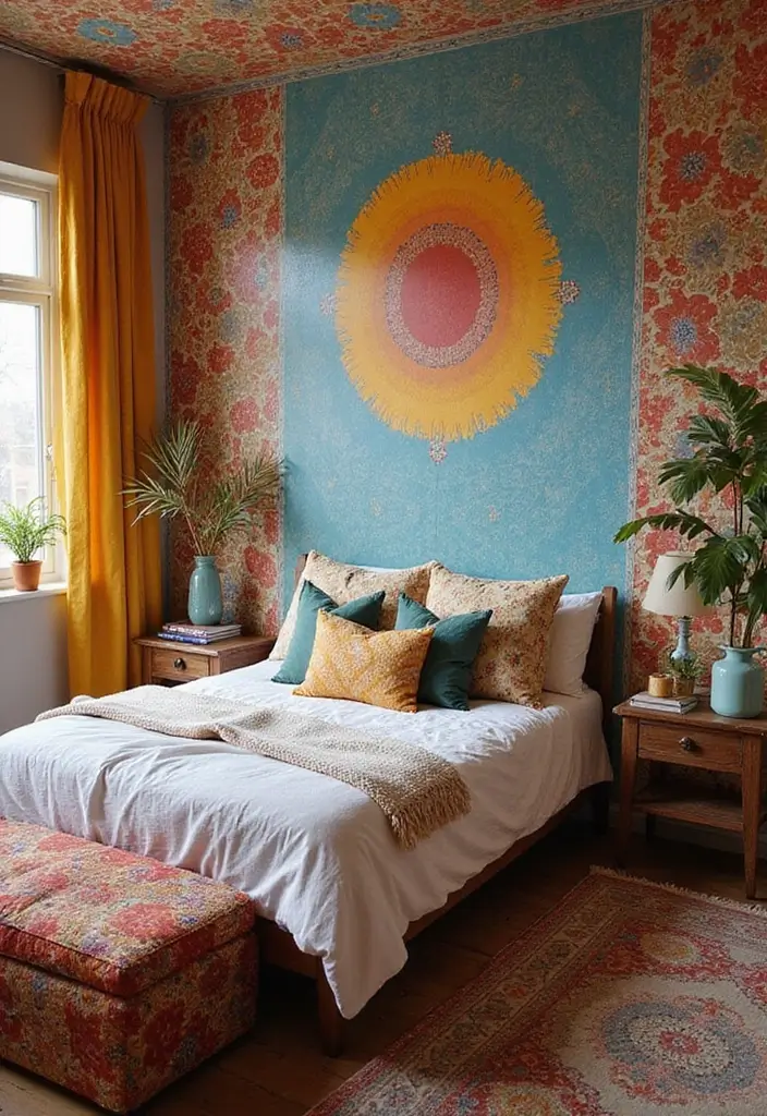25+ Bedroom Wall Ideas That Make Your Space Feel Special - 5. Bold Accent Wall