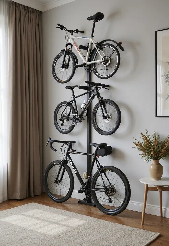 25+ Bike Storage Ideas for Indoors and Outdoors - 15. Modular Bike Storage Systems
