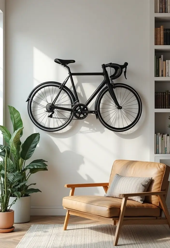 25+ Bike Storage Ideas for Indoors and Outdoors - 2. Bicycle Shelves