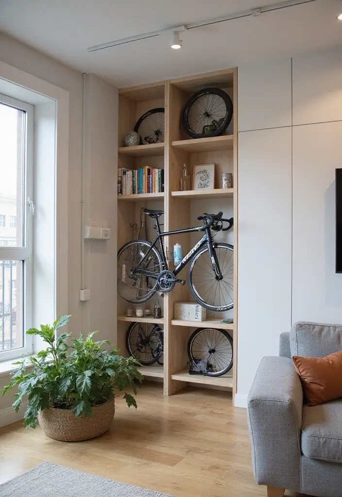 25+ Bike Storage Ideas for Indoors and Outdoors - 25. Bicycle Storage Solutions for Urban Living