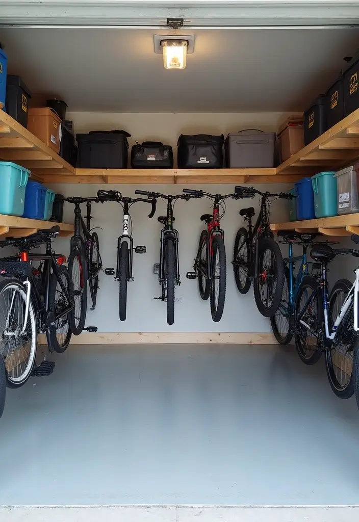 25+ Bike Storage Ideas for Indoors and Outdoors - 4. Bike Garage Storage Systems