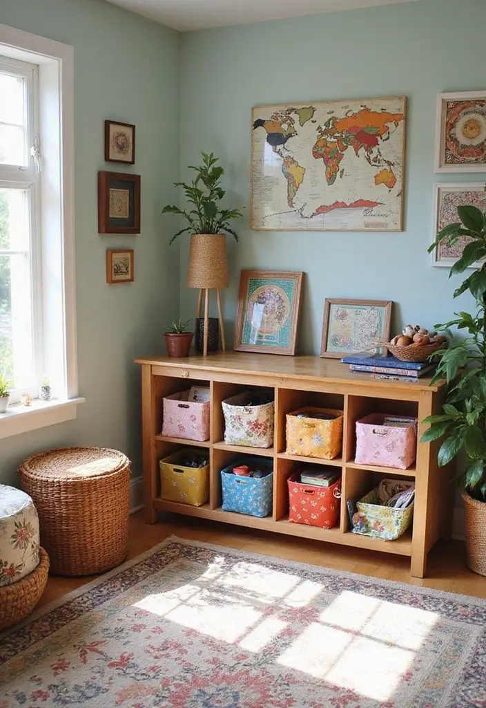 25+ Board Game Storage Ideas to Keep Family Nights Organized - 22. Fabric Storage Solutions