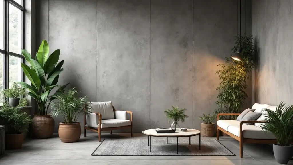 25+ Cement Wall Ideas for an Industrial Modern Feel