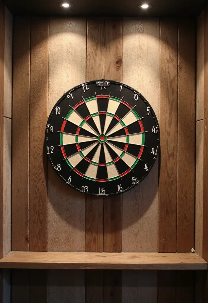 25+ Dart Board Wall Ideas That Protect and Look Cool 154 25+ Dart Board Wall Ideas That Protect and Look Cool - 25. Use of Textured Wall Panels