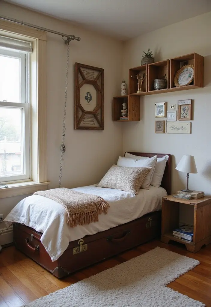 25+ Dorm Room Storage Ideas for College Students on a Budget - 10. Repurposed Items for Storage