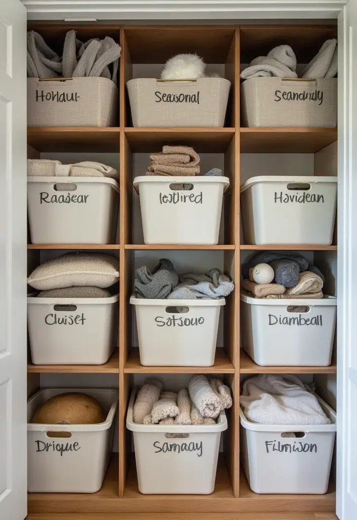 25+ Dorm Room Storage Ideas for College Students on a Budget - 21. Seasonal Storage Solutions