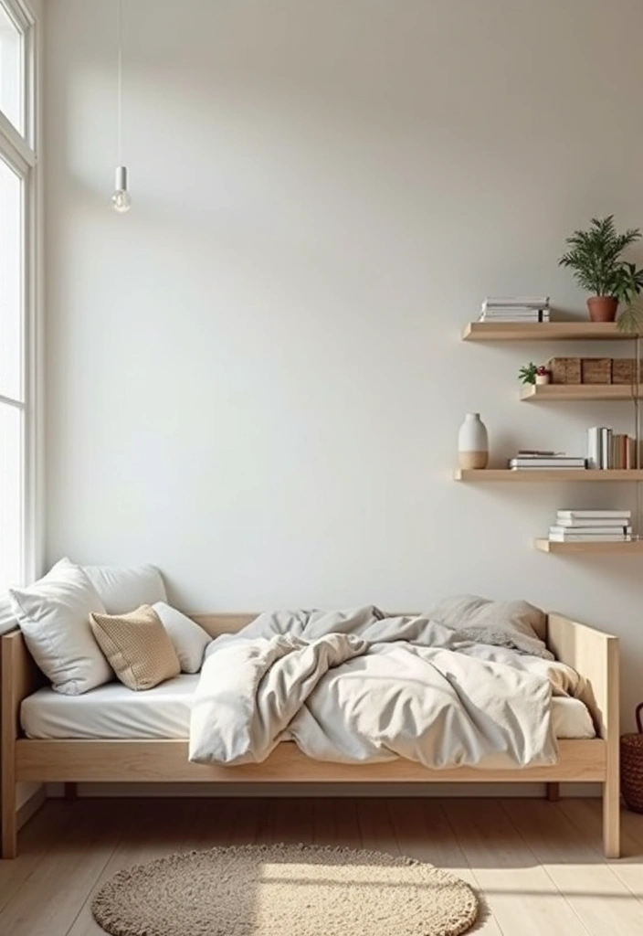 25+ Dorm Room Storage Ideas for College Students on a Budget - 22. Keep a Minimalist Mindset