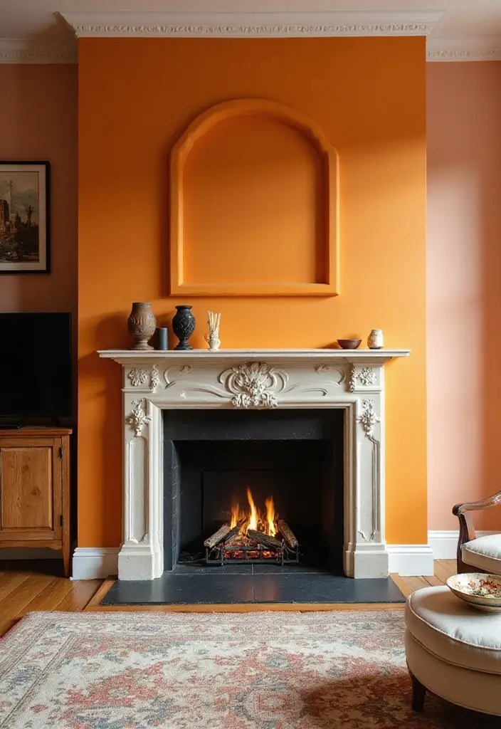 25+ Fireplace Wall Ideas to Create a Warm Focal Point - 17. Fireplace as a Centerpiece