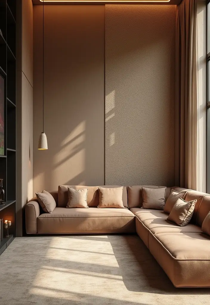 25+ Half Wall Ideas That Define Spaces Beautifully - 13. Textured Half Walls