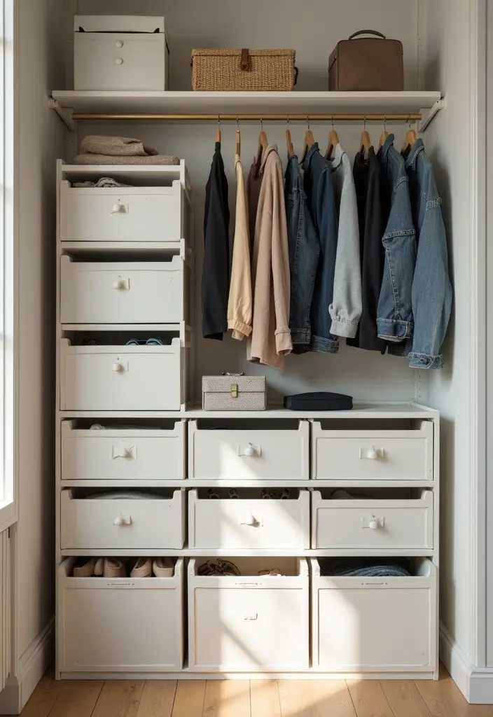 25 IKEA Storage Ideas That Are Affordable and Genius 8. SKUBB Storage Boxes for Closet Organization