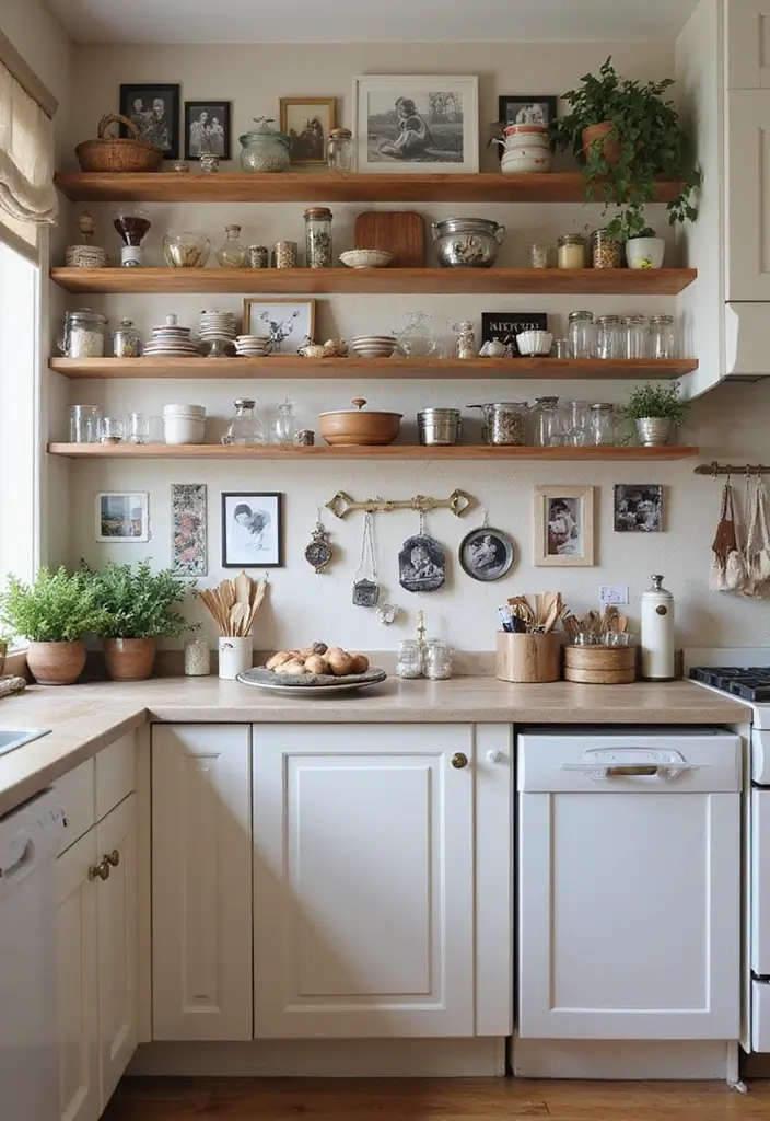 25+ Kitchen Accent Wall Ideas That Add Instant Charm 141 25+ Kitchen Accent Wall Ideas That Add Instant Charm - 25. Personalized Family Wall