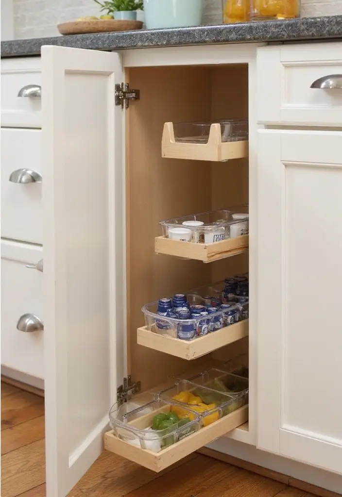25+ Kitchen Cabinet Storage Ideas for a Functional Makeover - 17. Utilize Corner Cabinets