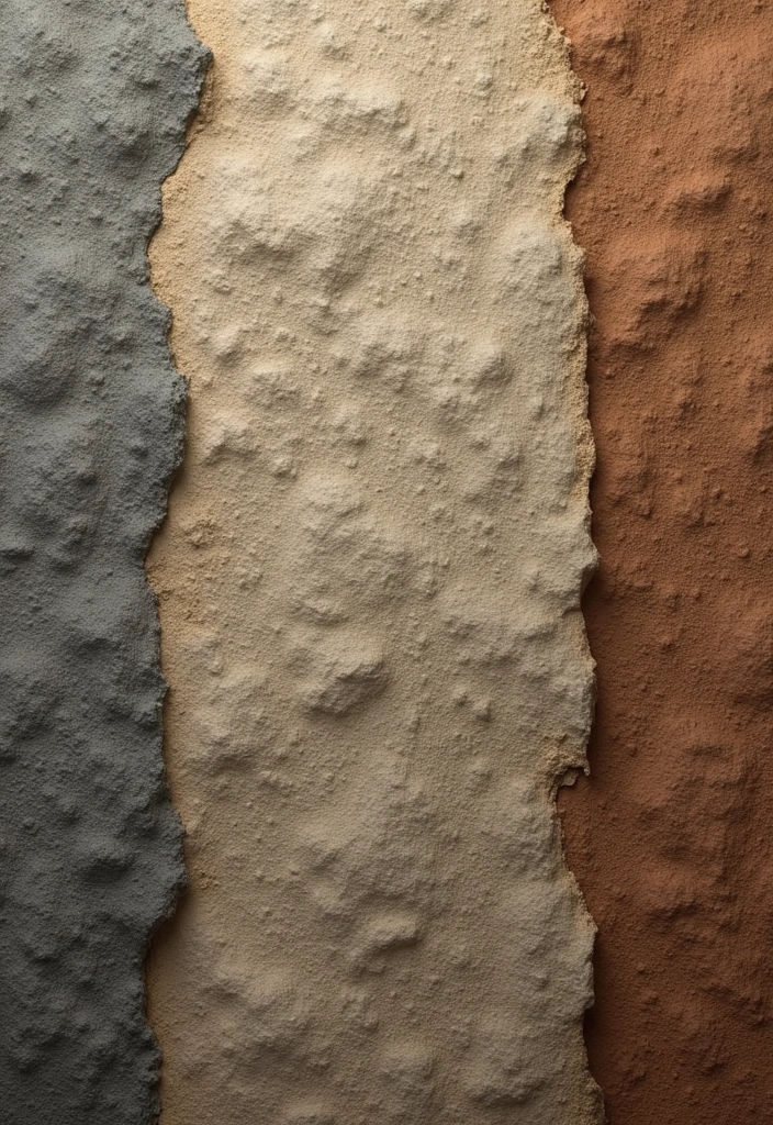 25+ Media Wall Ideas for a Sleek and Functional Living Room - 16. Textured Finishes