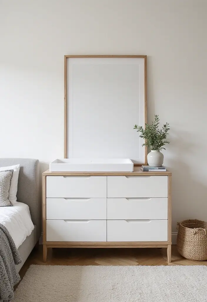 25+ Nursery Storage Ideas to Keep Baby Essentials Handy - 7. Multi-Functional Furniture