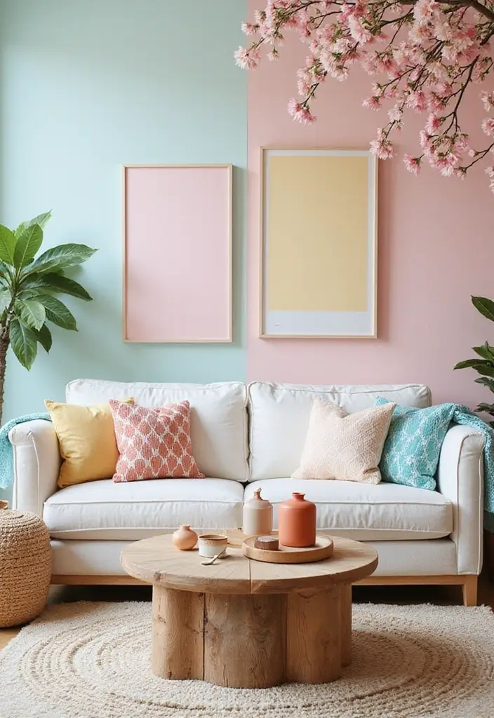 25+ Painting on Wall Ideas to Add Color and Personality - 16. Seasonal Themes