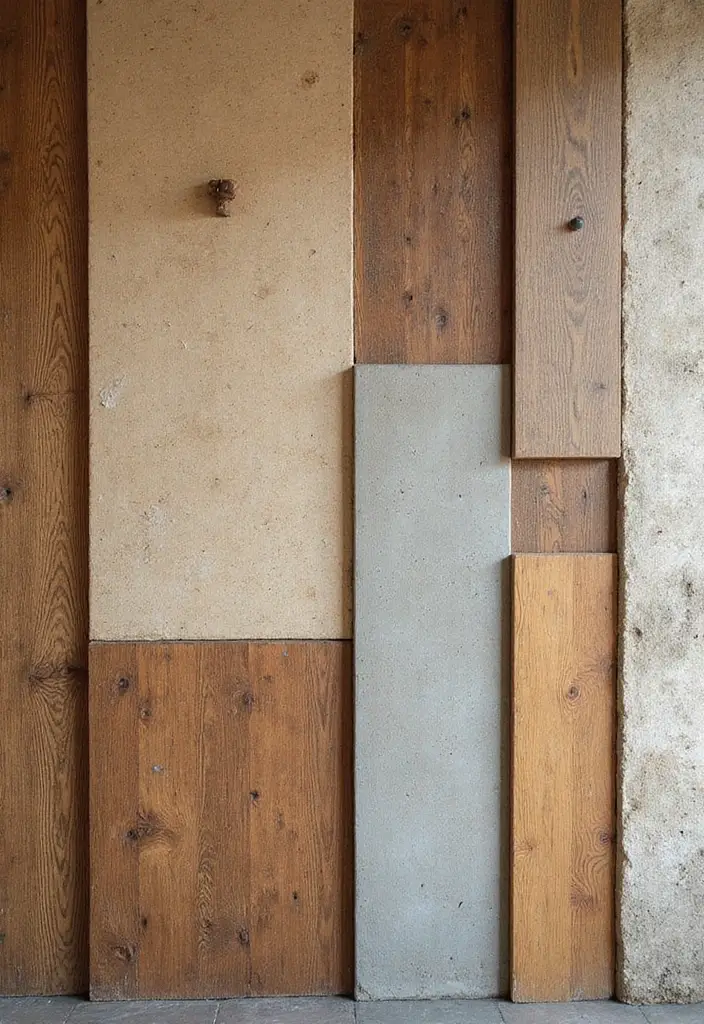 25+ Painting on Wall Ideas to Add Color and Personality - 17. Layered Textures