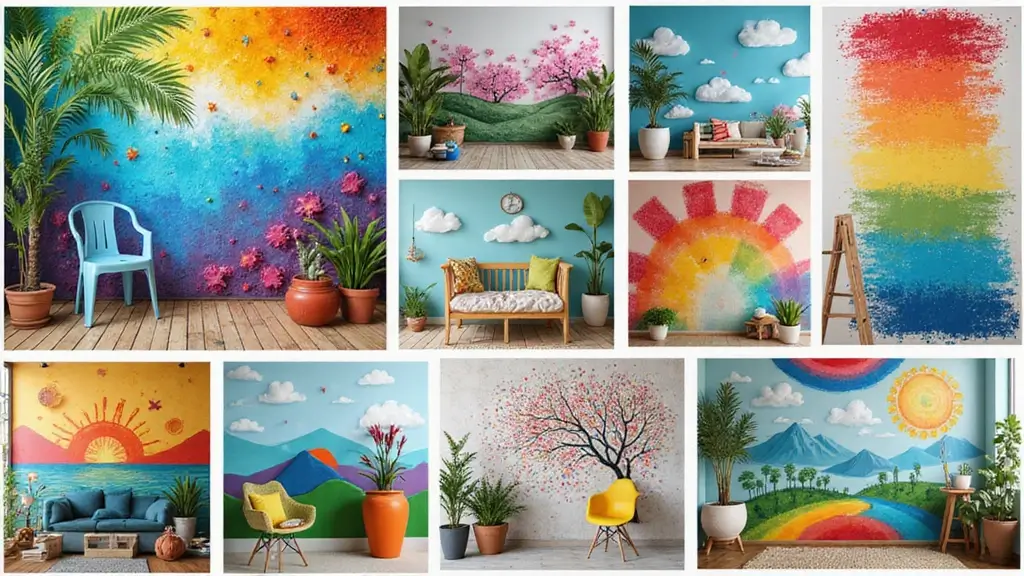 25+ Painting on Wall Ideas to Add Color and Personality