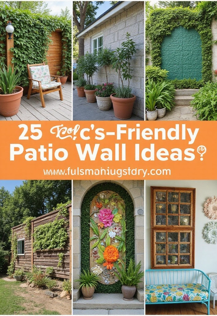 25+ Patio Wall Ideas to Upgrade Your Outdoor Space - Conclusion