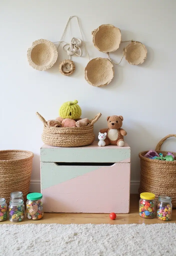25+ Playroom Storage Ideas to Tame the Toy Chaos - 14. DIY Toy Storage Ideas