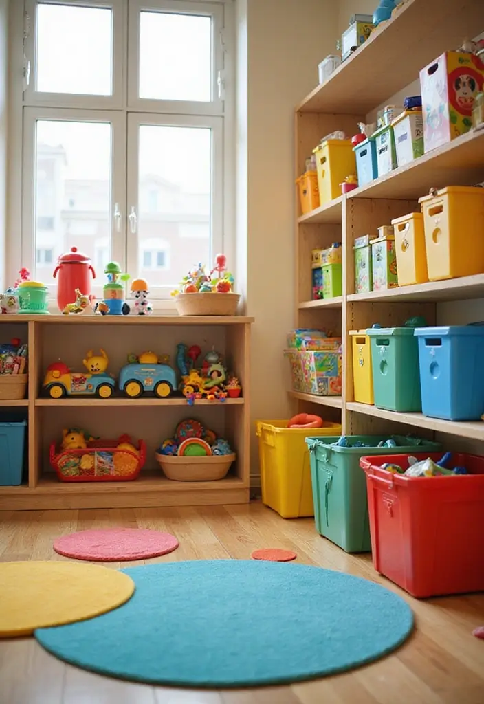 25+ Playroom Storage Ideas to Tame the Toy Chaos - 19. Toy Library