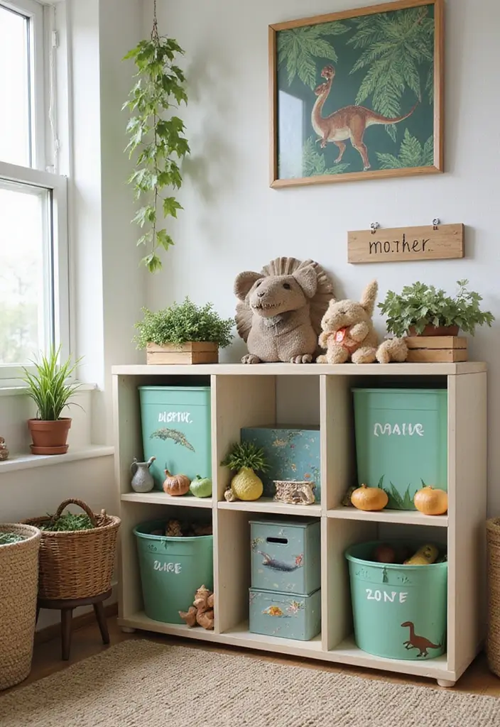 25+ Playroom Storage Ideas to Tame the Toy Chaos - 25. Themed Storage Areas