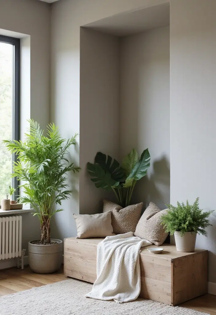 25+ Pony Wall Ideas to Separate Spaces with Style - 17. Corner Pony Wall