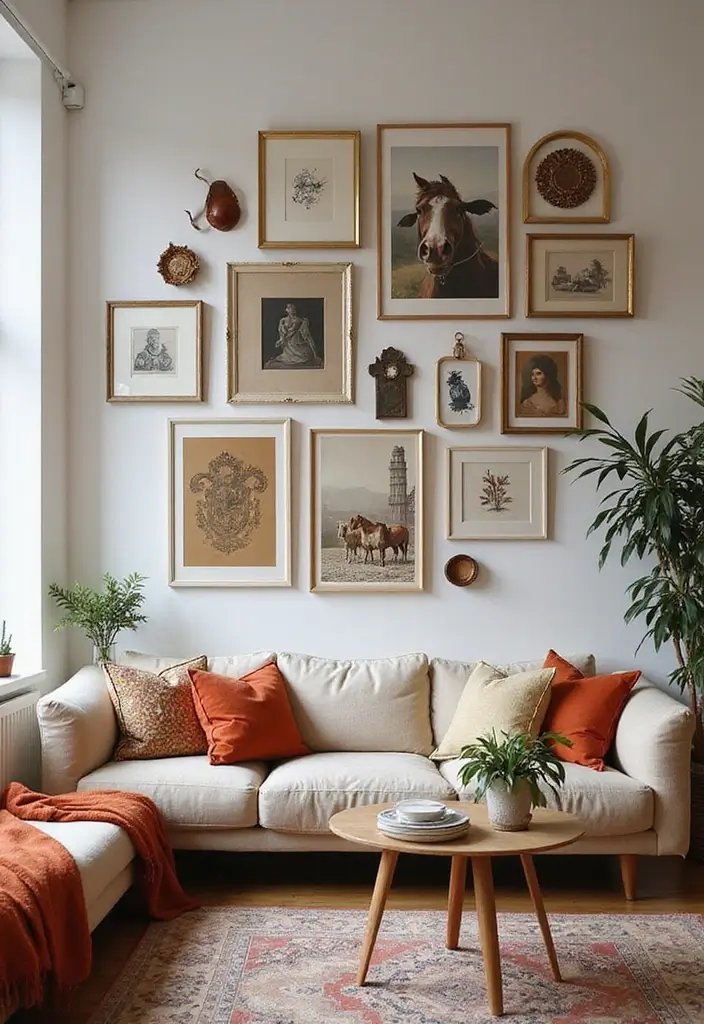 25+ Pony Wall Ideas to Separate Spaces with Style - 18. Display Pony Wall