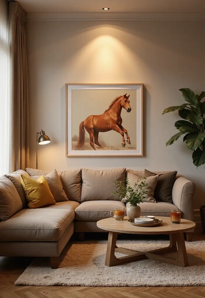 25+ Pony Wall Ideas to Separate Spaces with Style - 21. Recessed Lighting Pony Wall