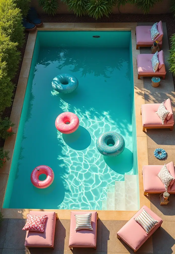 25+ Pool Float Storage Ideas to Keep Summer Clutter-Free 133 25+ Pool Float Storage Ideas to Keep Summer Clutter-Free - 23. Storage Cube Ottomans