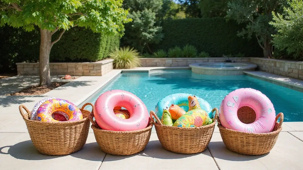 25+ Pool Float Storage Ideas to Keep Summer Clutter-Free