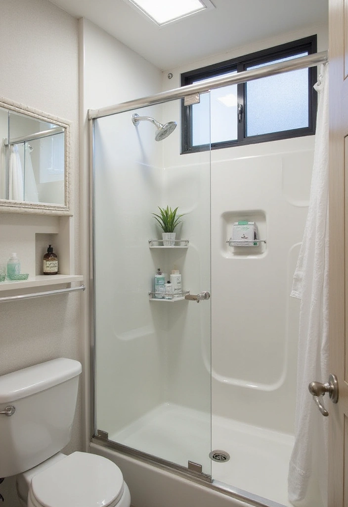 25+ RV Storage Ideas to Keep Your Tiny Home on Wheels Organized - 8. Utilize the Shower Caddy