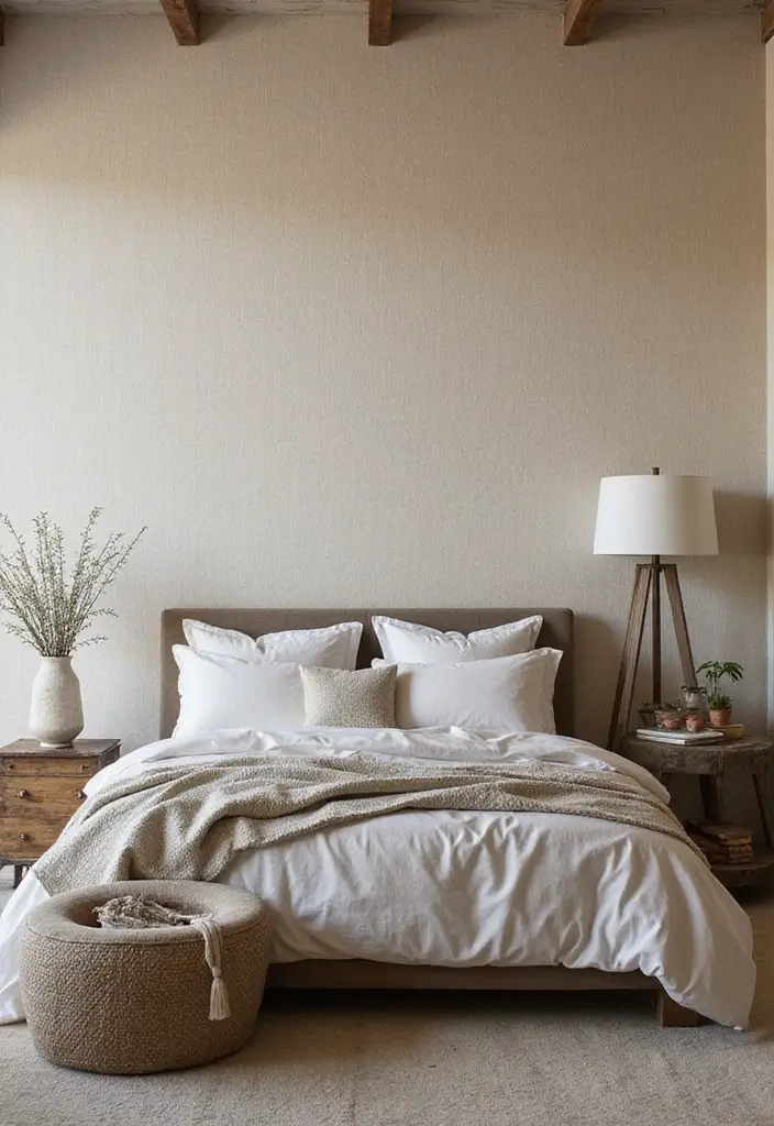 25+ Simple Accent Wall Ideas That Make a Big Impact 15 25+ Simple Accent Wall Ideas That Make a Big Impact - 3. Textured Wallpaper