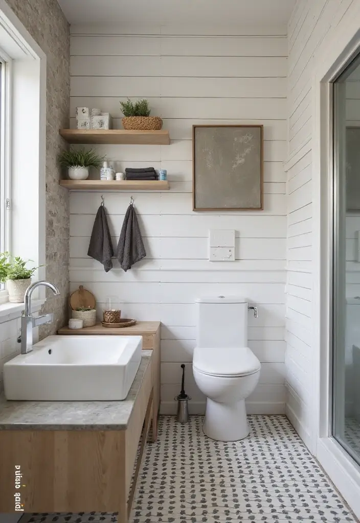 25+ Slat Wall Ideas for Modern and Functional Spaces 71 25+ Slat Wall Ideas for Modern and Functional Spaces - 11. Slat Wall for Bathroom Organization