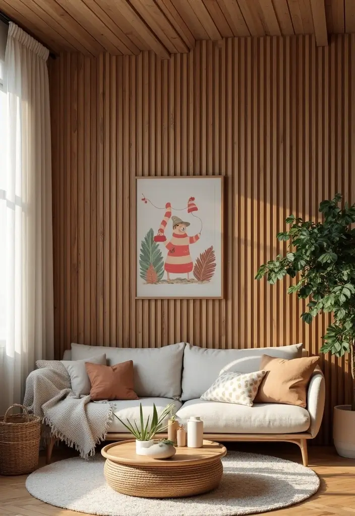 25+ Slat Wall Ideas for Modern and Functional Spaces 85 25+ Slat Wall Ideas for Modern and Functional Spaces - 13. Slat Wall for Seasonal Decorations