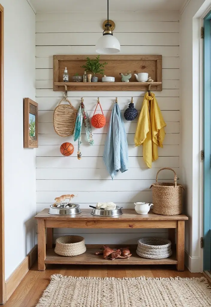 25+ Slat Wall Ideas for Modern and Functional Spaces 92 25+ Slat Wall Ideas for Modern and Functional Spaces - 14. Slat Wall for Pet Accessories