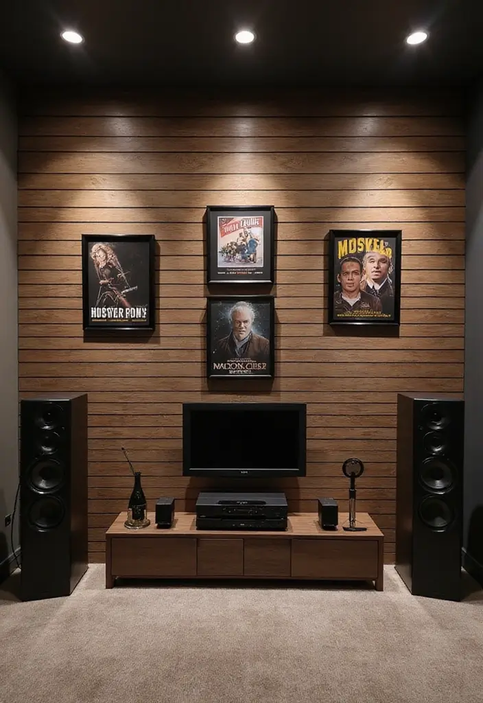 25+ Slat Wall Ideas for Modern and Functional Spaces 156 25+ Slat Wall Ideas for Modern and Functional Spaces - 24. Slat Wall in Home Theatres