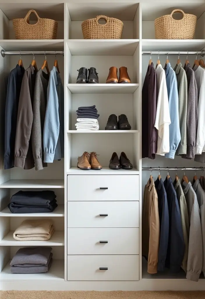 25+ Small Bedroom Storage Ideas to Maximize Every Inch - 16. Smart Closet Solutions