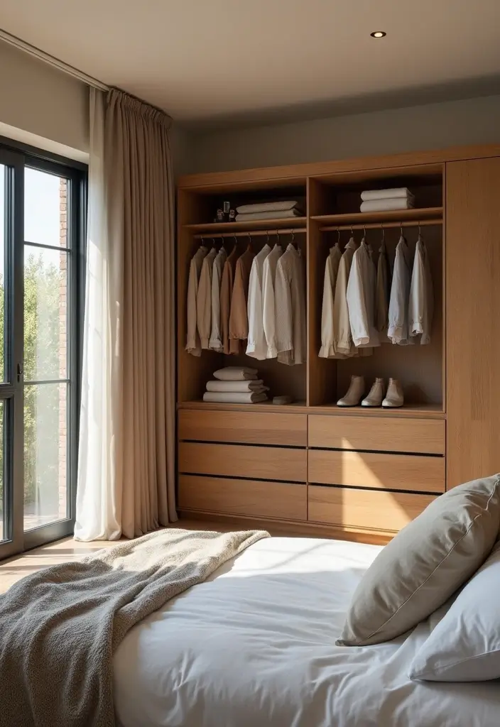 25+ Small Bedroom Storage Ideas to Maximize Every Inch - 25. Shared Solutions for Couples
