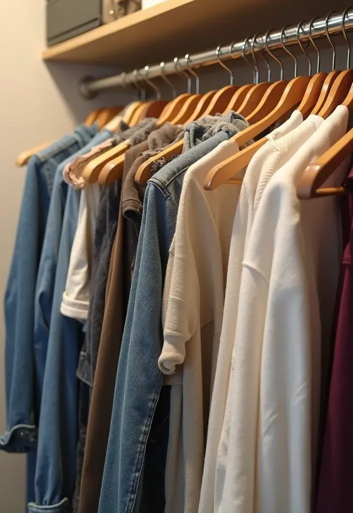 25+ Smart Storage Ideas to Organize Every Corner of Your Home - 12. Space-Saving Hangers