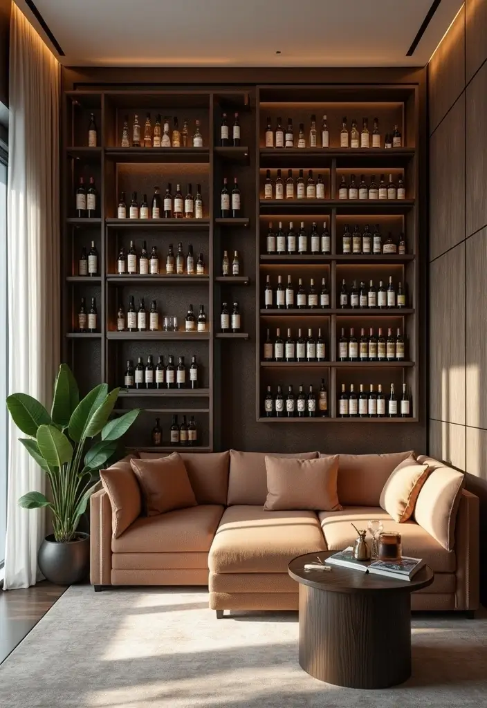 25+ Smart Storage Ideas to Organize Every Corner of Your Home - 18. Stylish Wine Rack