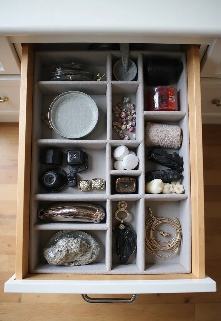25+ Smart Storage Ideas to Organize Every Corner of Your Home - 20. Drawer Organizers for Accessories