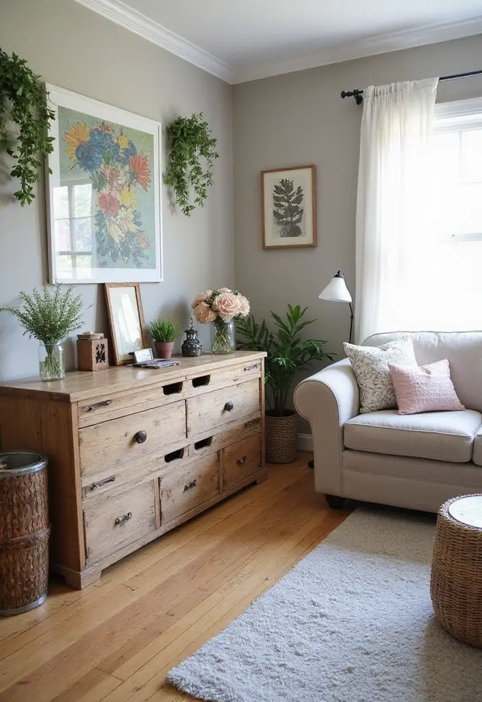 25+ Smart Storage Ideas to Organize Every Corner of Your Home - 22. Repurposed Furniture for Storage