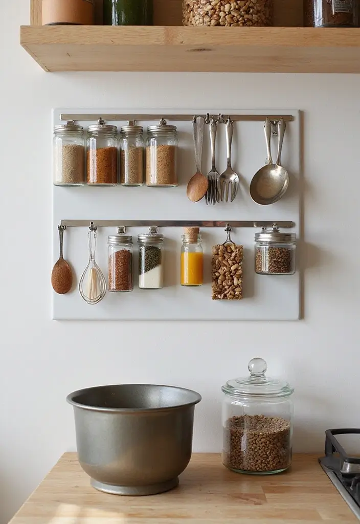 25+ Smart Storage Ideas to Organize Every Corner of Your Home - 4. Magnetic Strips for Small Items